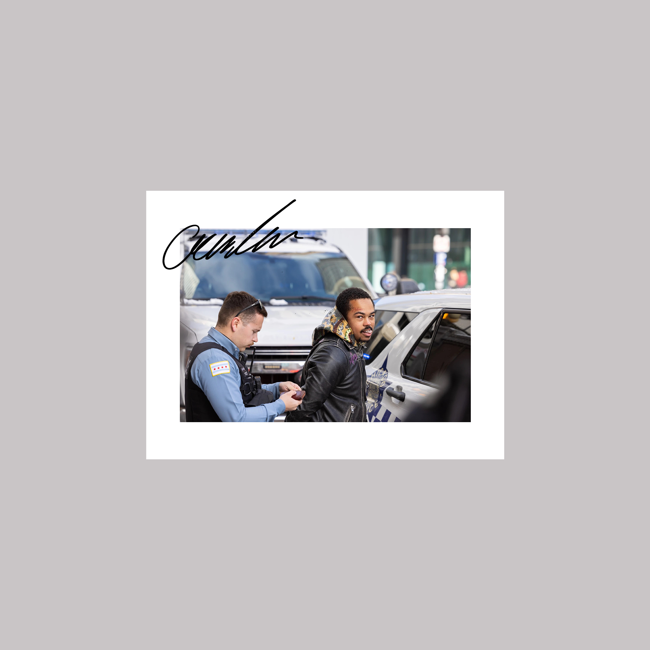 Adamn "Arrest Me Daddy" Signed Poster
