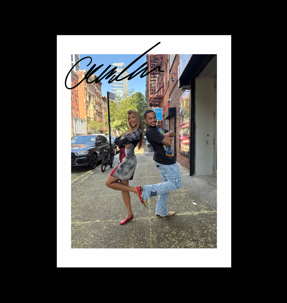 Adamn X PinkPantheress Signed Poster