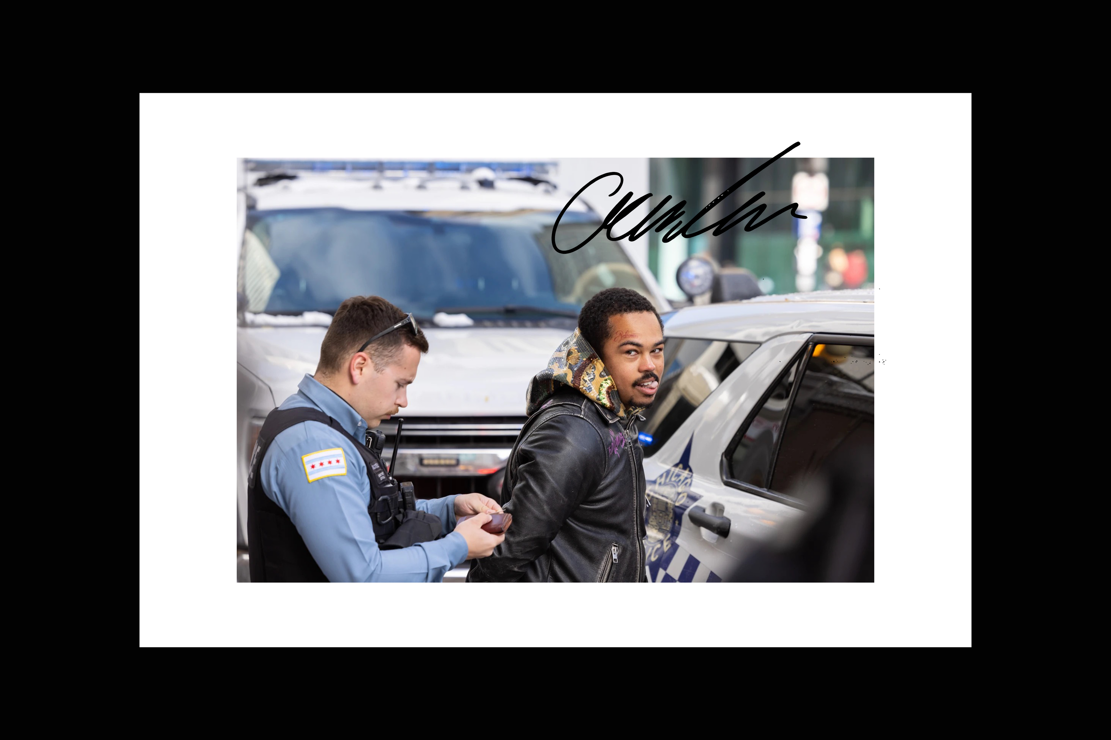 Adamn "Arrest Me Daddy" Signed Poster