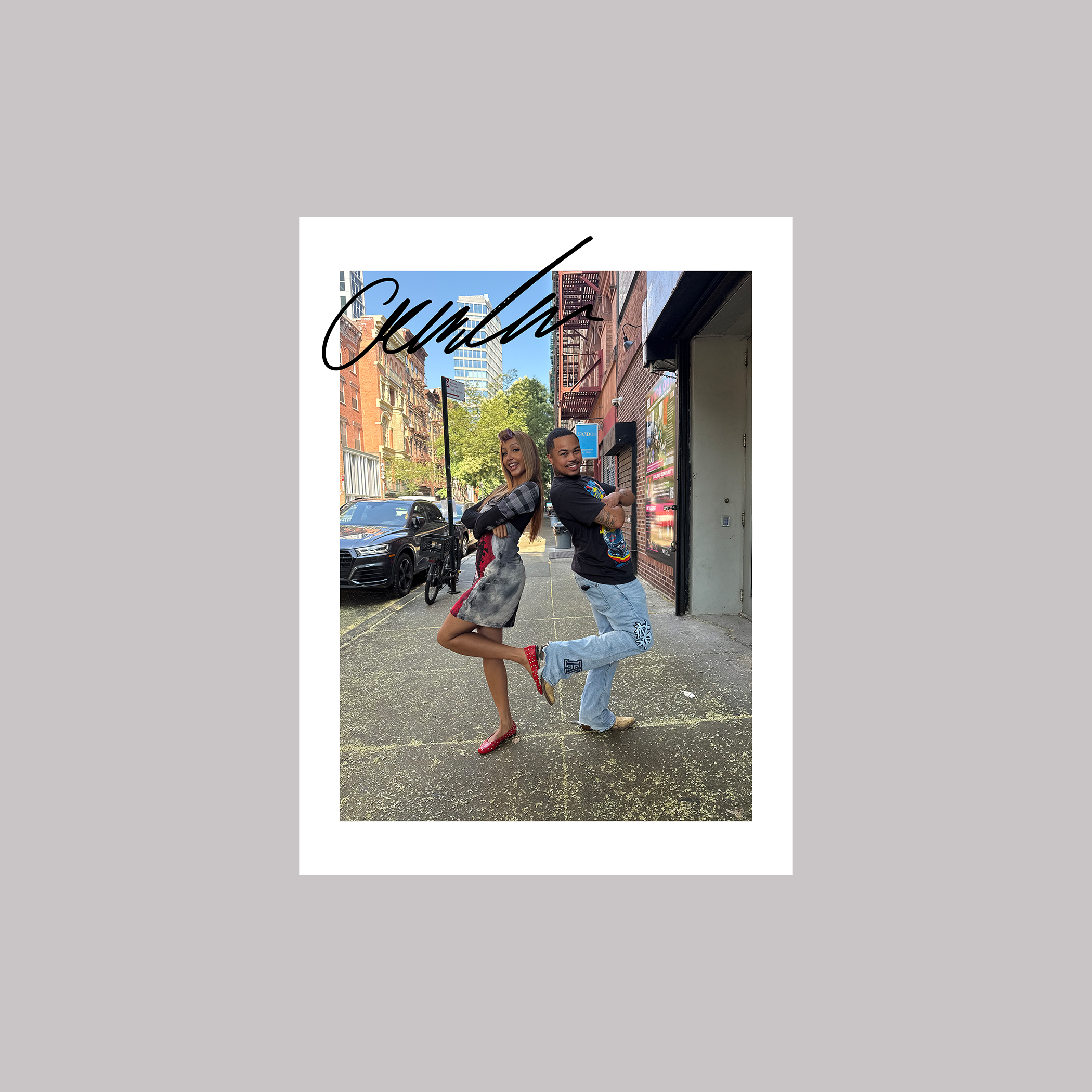 Adamn X PinkPantheress Signed Poster
